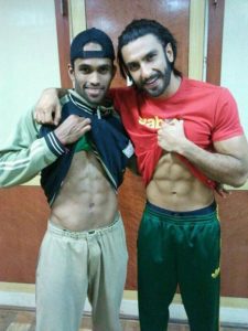 Ranveer Singh 6 pack abs for Ramleela.