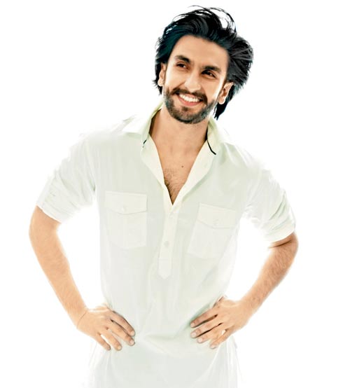 Ranveer Singh smiling