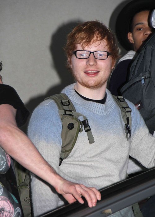 Ed Sheeran in spectacles
