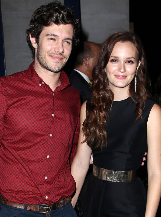 Adam Brody and Leighton Meester