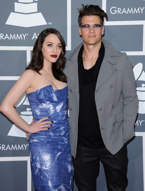 Kat Dennings and her boyfriend Nick Zano