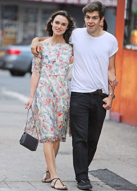 Keira Knightley and her husband James Righton