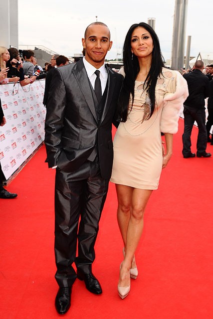 Nicole Scherzinger and boyfriend Lewis Hamilton