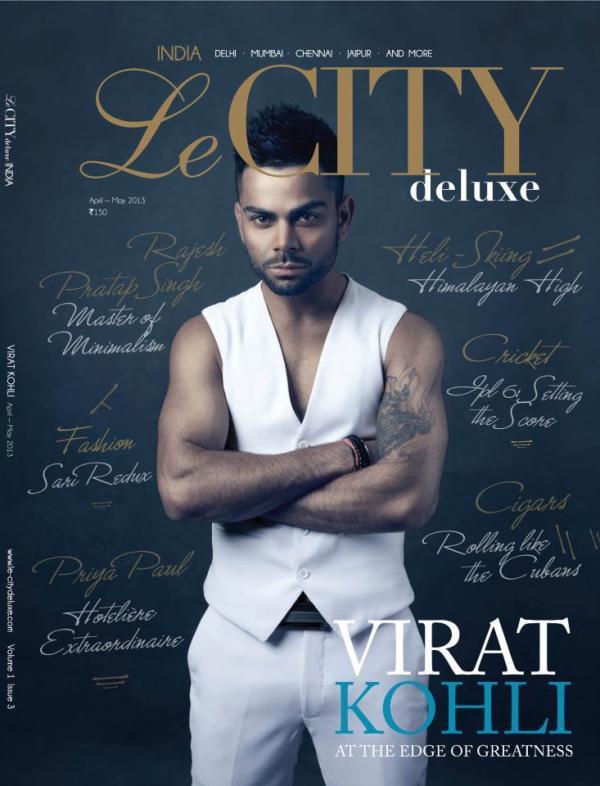 Virat Kohli Magazine Cover