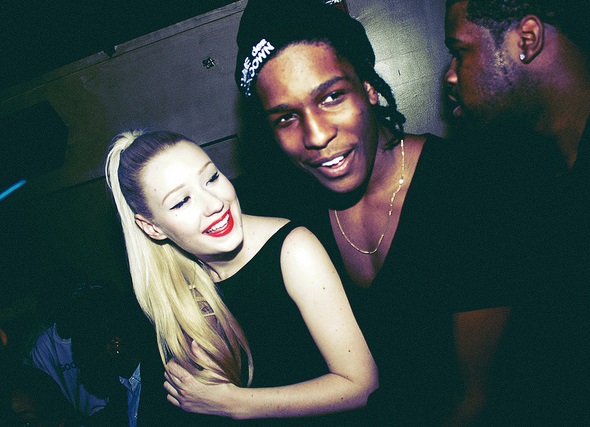 Iggy Azalea and her boyfriend Asap Rocky