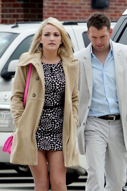 Jamie-Lynn Spears and fiance James Watson