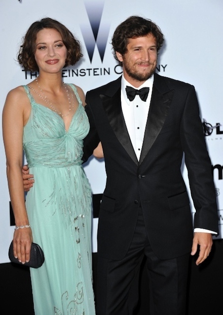 Marion Cotillard y su pareja Guillaume Canet