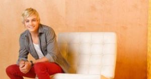 Ross Lynch sitting