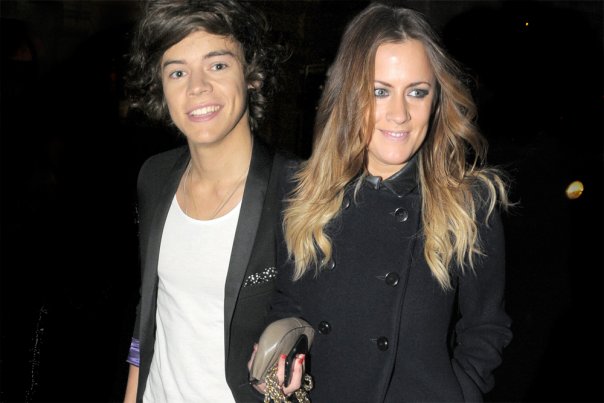 Caroline Flack and Harry Styles