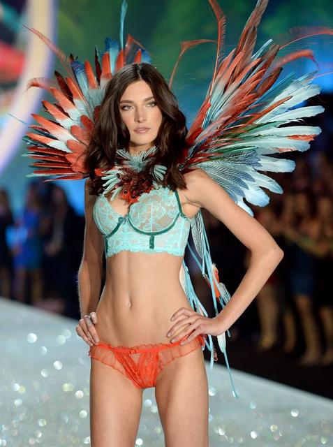 Jacquelyn Jablonski during Victoria's Secret Show 2013