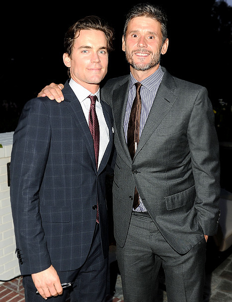 Matt Bomer and partner Simon Halls