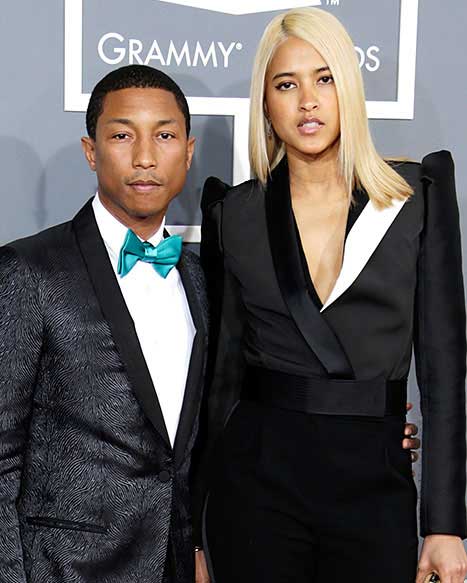 Pharrell Williams and Helen Lasichanh