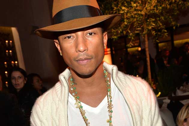 American singer and music producer Pharrell Williams