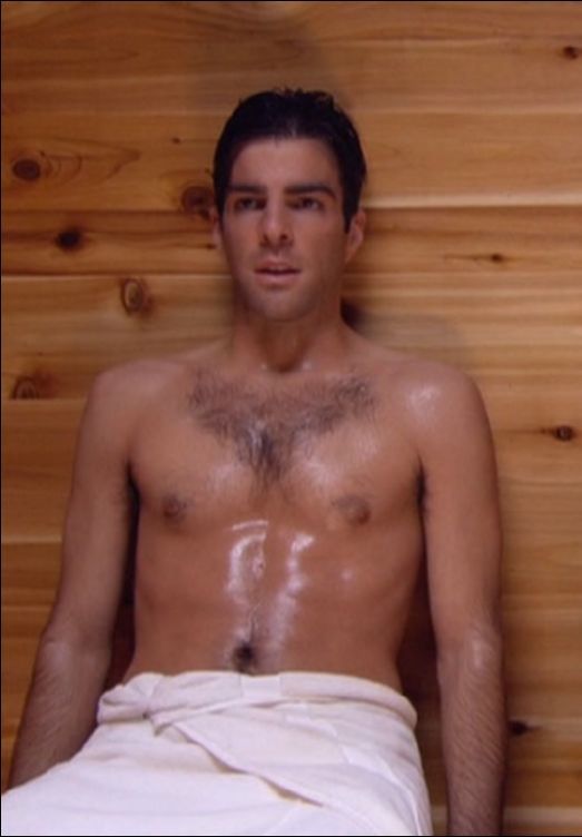 Zachary Quinto shirtless