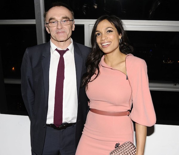 Danny Boyle and Rosario Dawson