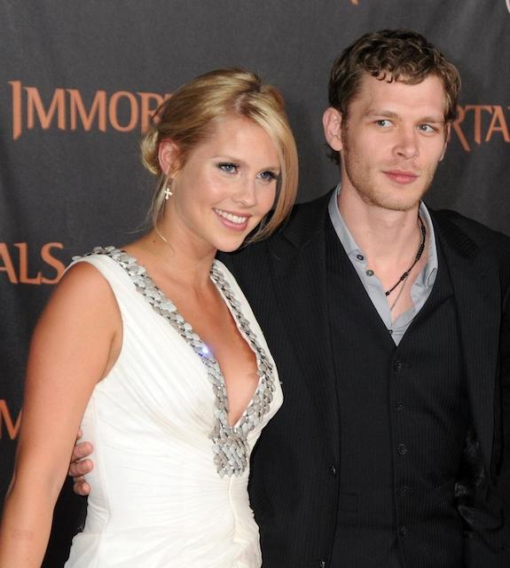 Joseph Morgan and Claire Holt