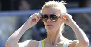 Brooklyn Decker in workout gear