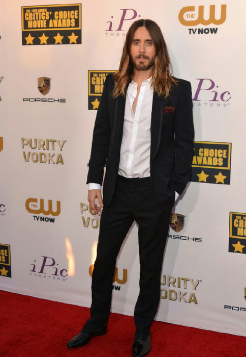 Jared Leto during Critics' Choice Movie Awards 2014