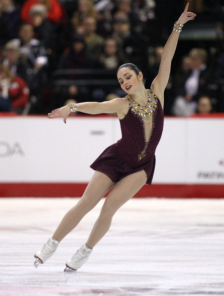 Kaetlyn Osmond during 2014 Canadian Tire National Figure Skating Championships