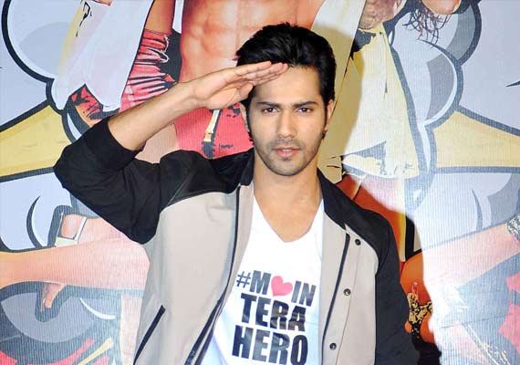 Varun Dhawan at Main Tera Hero