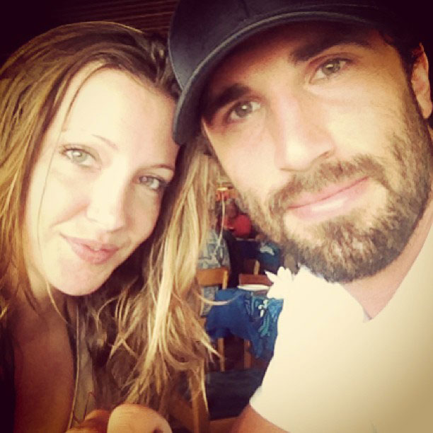 Katie Cassidy and Jason Garrison