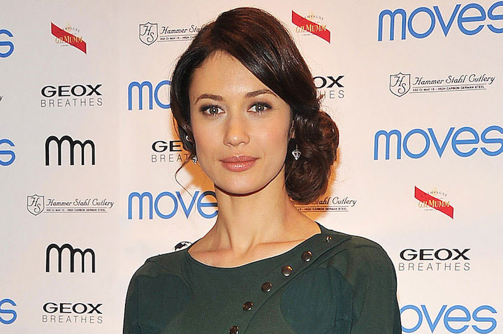 The Bond girl, Olga Kurylenko's workout