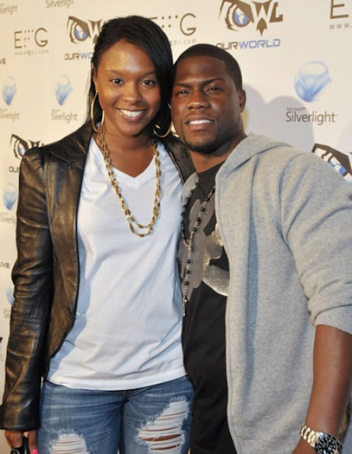 Kevin Hart and his ex-wife Torrei Hart