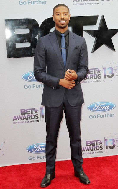 Michael B Jordan during 2013 Bet Awards