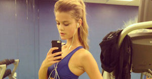 Nina Agdal workout routine and diet plan