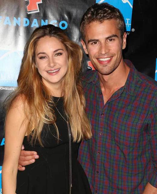 Theo James and Shailene Woodley