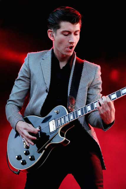 Alex Turner during Brit Awards 2014