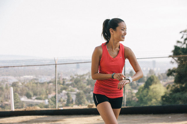 Jamie Chung during 10th Annual Nike Women's Marathon.