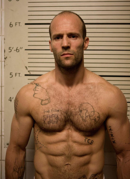 Jason Statham buffed body