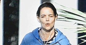Katie Holmes workout