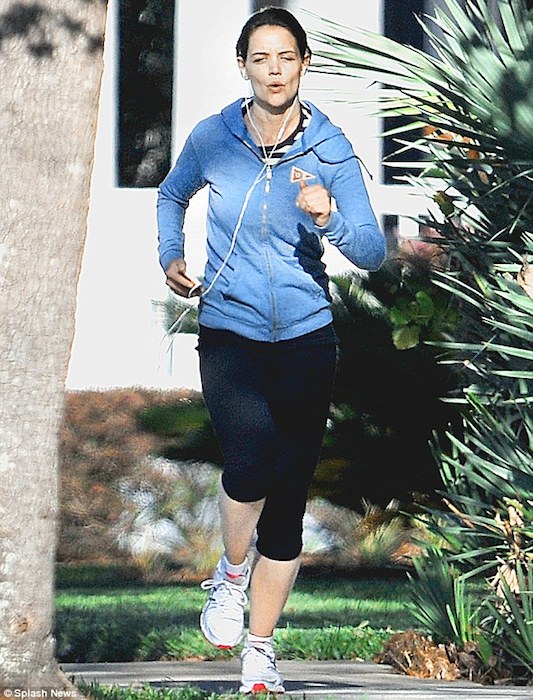 Katie Holmes workout