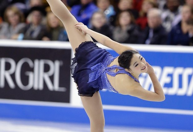 Mirai Nagasu skating