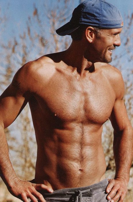 Tim McGraw body shirtless