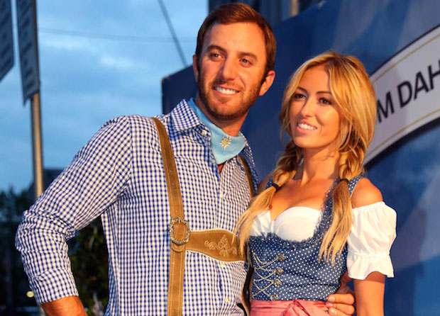 Paulina Gretzky and Dustin Johnson