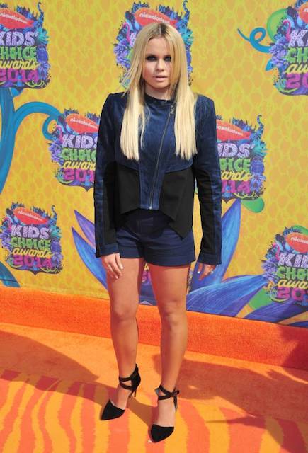 Alli Simpson during Kids Choice Awards 2014