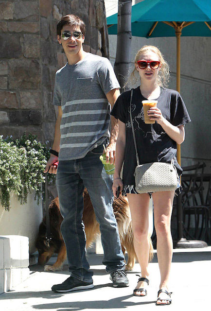 Amanda Seyfried and Justin Long