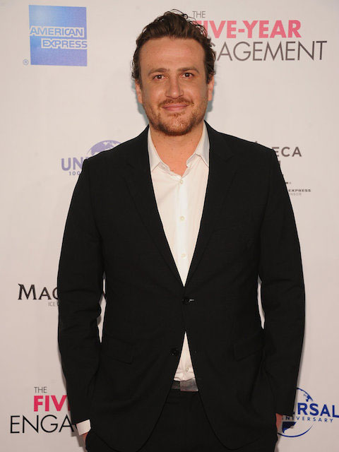 Jason Segel during the premiere of The Five-Year Engagement