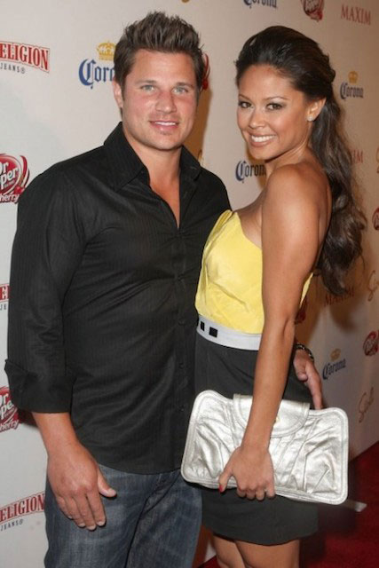 Nick Lachey and Vanessa Minnillo