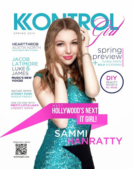 Sammi Hanratty for Kontrol Girl Magazine Spring 2014