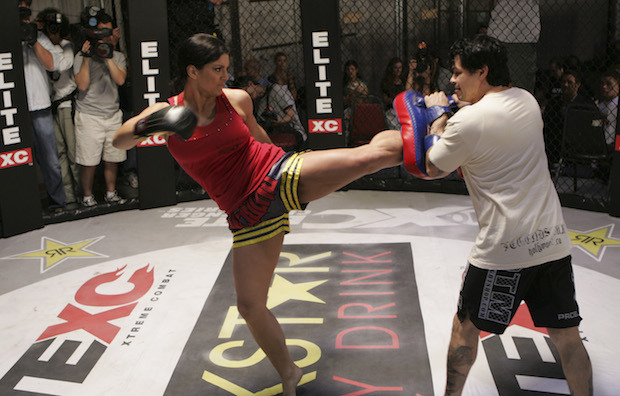 Gina Carano boxing fight