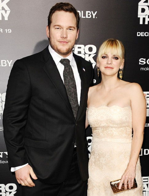 Anna Faris and Chris Pratt