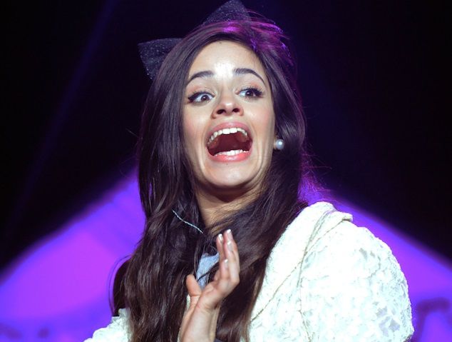 Camila Cabello funny face