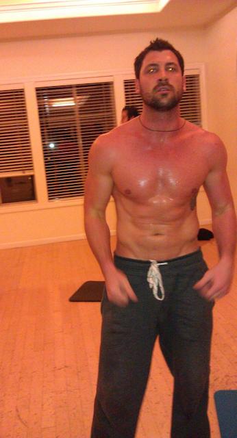 Maksim Chmerkovskiy shirtless