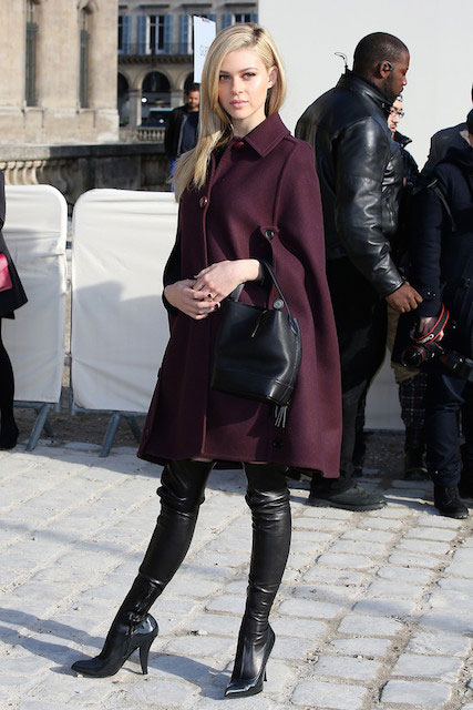 Nicola Peltz attends Louis Vuitton show as part of the Paris Fashion Week Womenswear Fall/Winter 2014-2015 on March 5, 2014 in Paris France