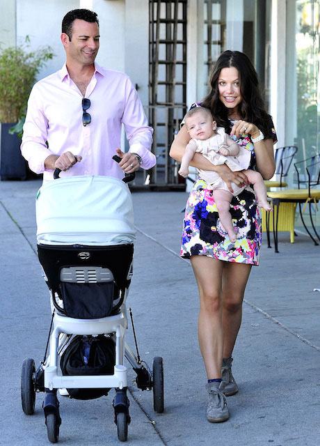 Tammin Sursok and Sean McEwen with family