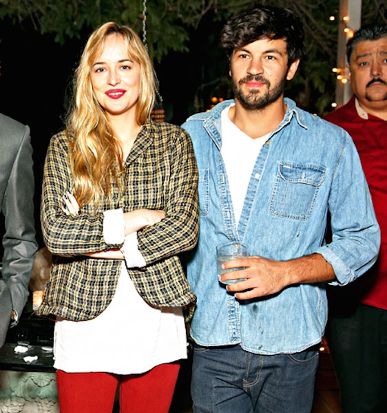 Dakota Johnson and Jordan Masterson